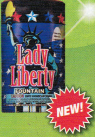 NEW! Lady Liberty Fountain