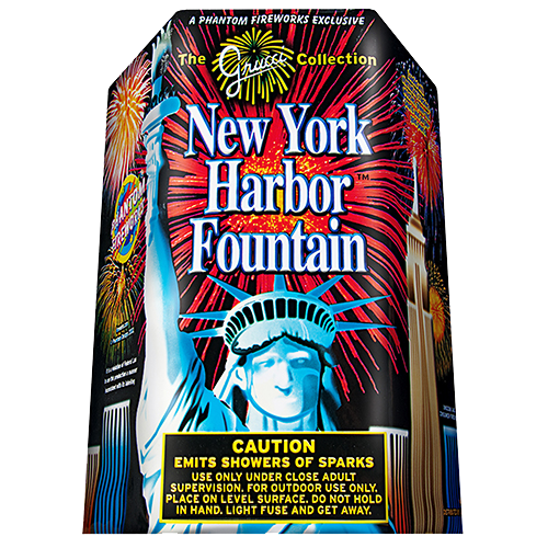 New York Harbor Fountain - Grand Finale!